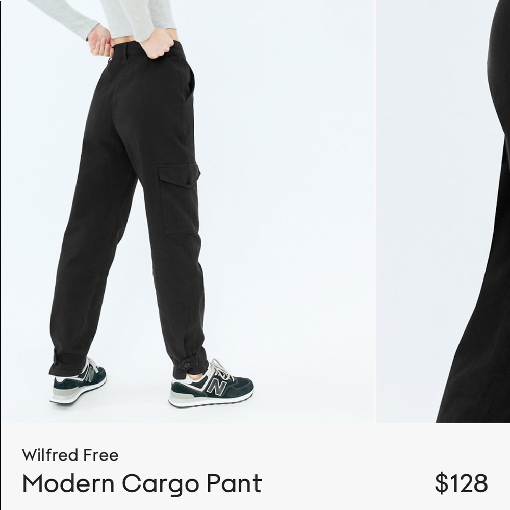 WORN ONCE Aritzia Modern Cargo Pant SIZE 6 in Sage Green - Picture 1 of 6